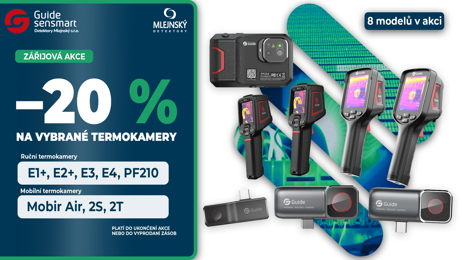 Zářijová akce: 20% sleva na vybrané termokamery