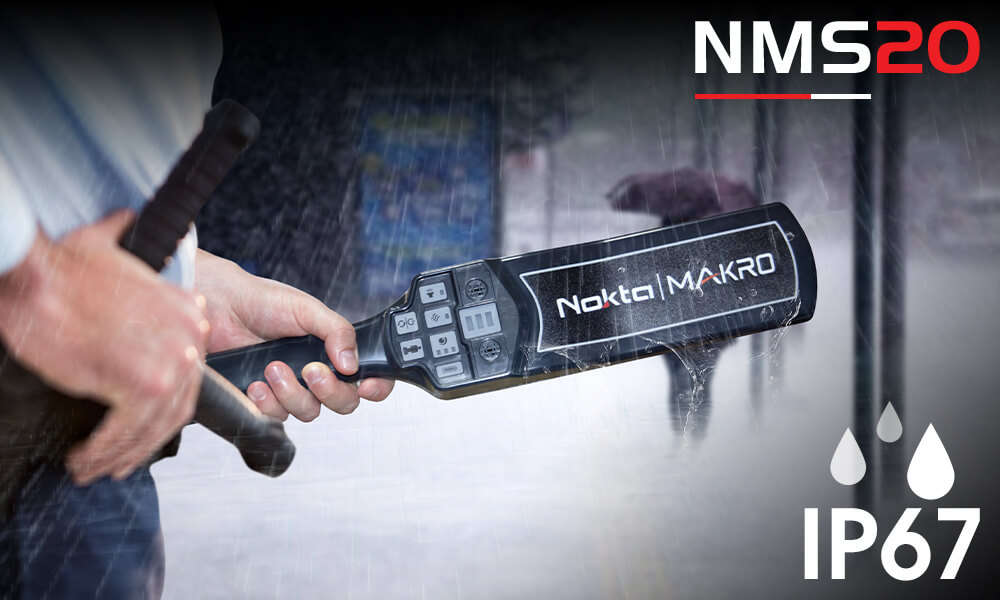 Nokta-Makro NMS 20 – Ruční bezpečnostní detektor kovů
