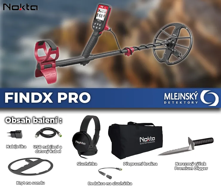 Detektor kovů Nokta FINDX Pro