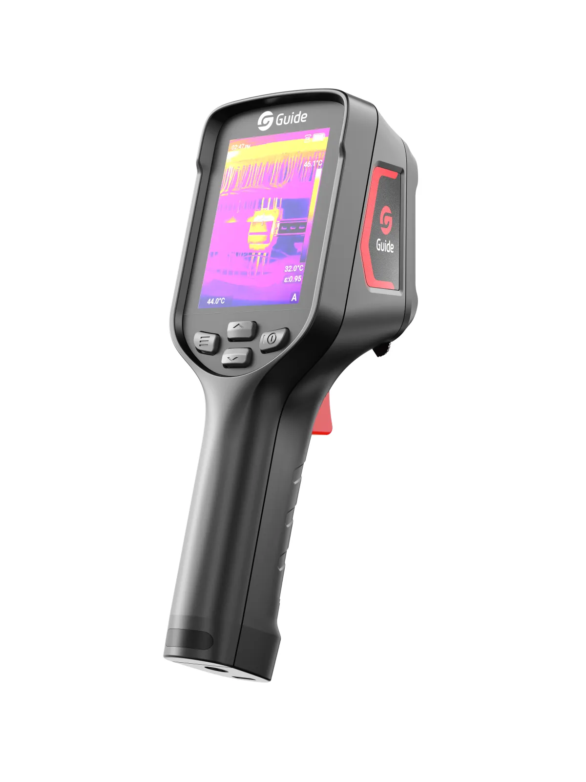 Guide Sensmart E3 – Ruční termokamera, IR 256×192, -20°C–550°C, Wi-Fi, video