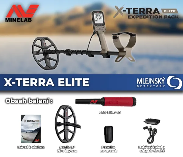 Produkt Detektor kovů Minelab X-Terra ELITE Obrázek