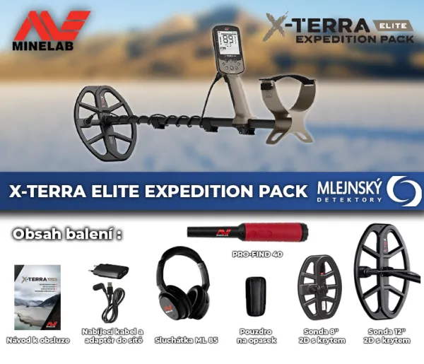 Produkt Detektor kovů Minelab X-Terra ELITE EXPEDITION Obrázek