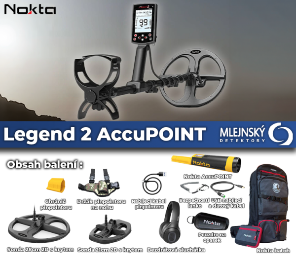 Produkt Detektor kovů Nokta The Legend 2 – Accu set Obrázek